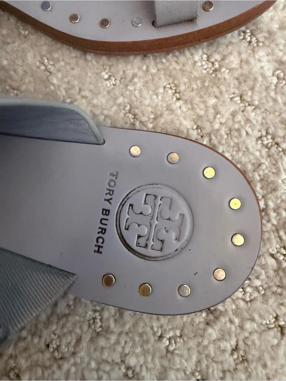 Tory Burch leather slide